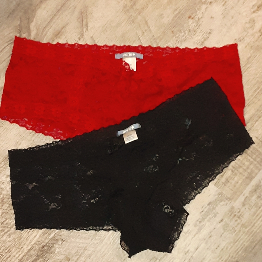 Arie lace sexy boy shorts